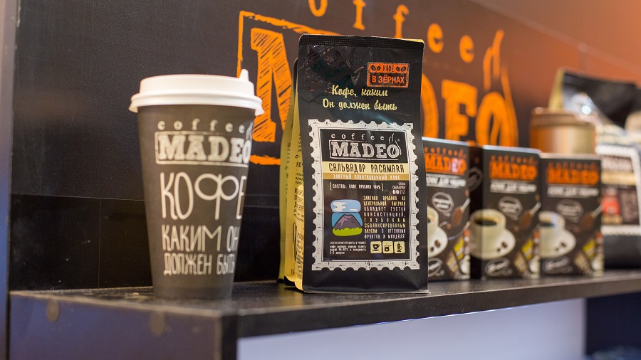 Премиальное кофе торговой марки Madeo в Шипуново.